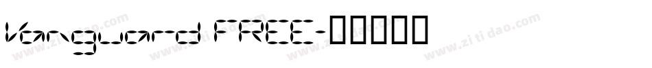 Vanguard FREE字体转换